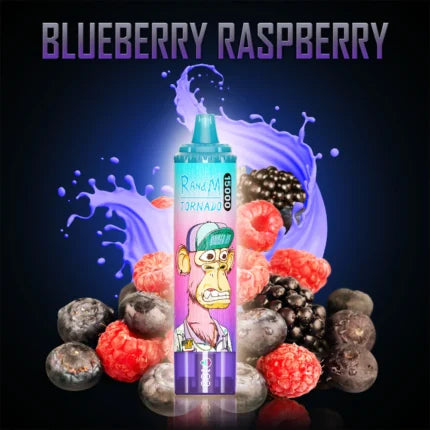 Randm Tornado Vape 15000 Puffs - Blueberry Raspberry