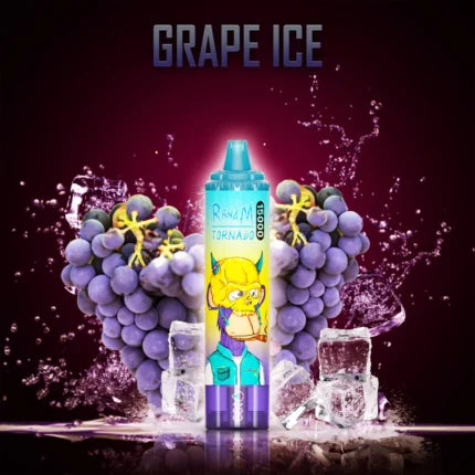 Randm Tornado 15000 Grape Ice Einweg-E-Zigarette