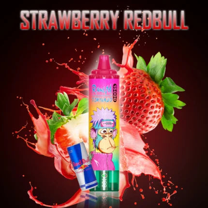 Randm Tornado 15000 Puffs - Strawberry Red Bull