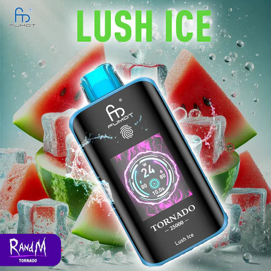 RandM Tornado 25000 Puffs - Lush Ice