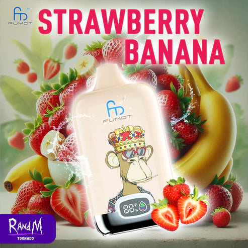 Randm Digital Box 12000 Puffs - Strawberry Banana