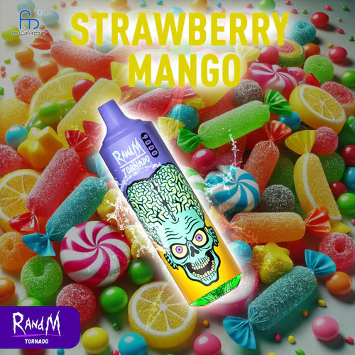 RandM Tornado Vape 9000 - Strawberry Mango